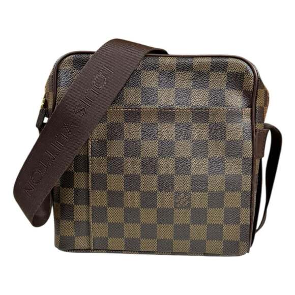LOUIS VUITTON Brown Damier Canvas Shoulder Bag